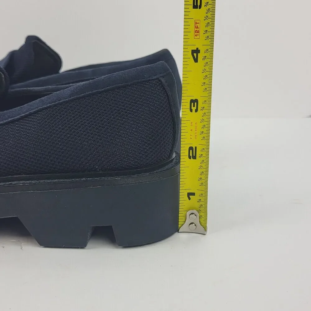 Franco Sarto Ream Women's Shoes Platform Size 5.5 M Navy Blue